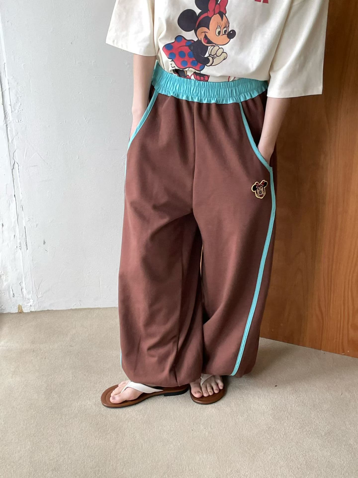 (Official Licensed Disney) [VENTI] Mini Rappa Jogger Pants 8