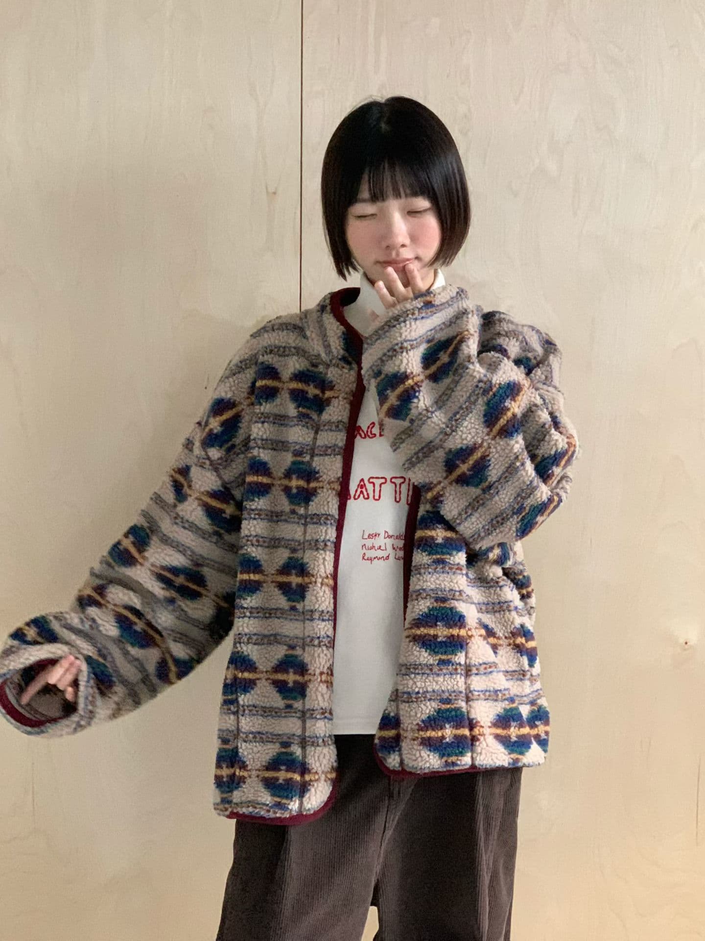 [VENTI] Combo Fleece Jumper 10