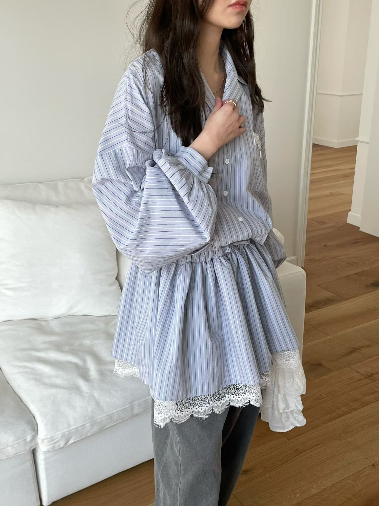 [VENTI] Sweet Shirt Dress 7