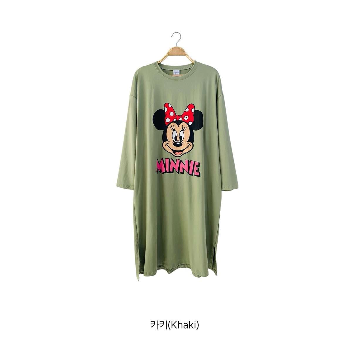 (Official Licensed Disney) [NEON FISH] Mini Round Long Dress 7