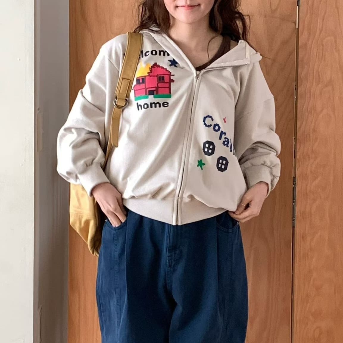 [VENTI] Welcome Zip Up Hoodie 1
