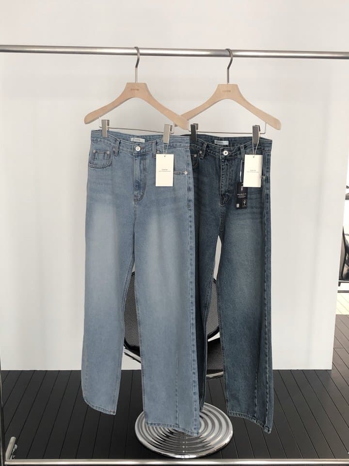 [LE BUTTER] Bijo Brushed Denim Pants 3