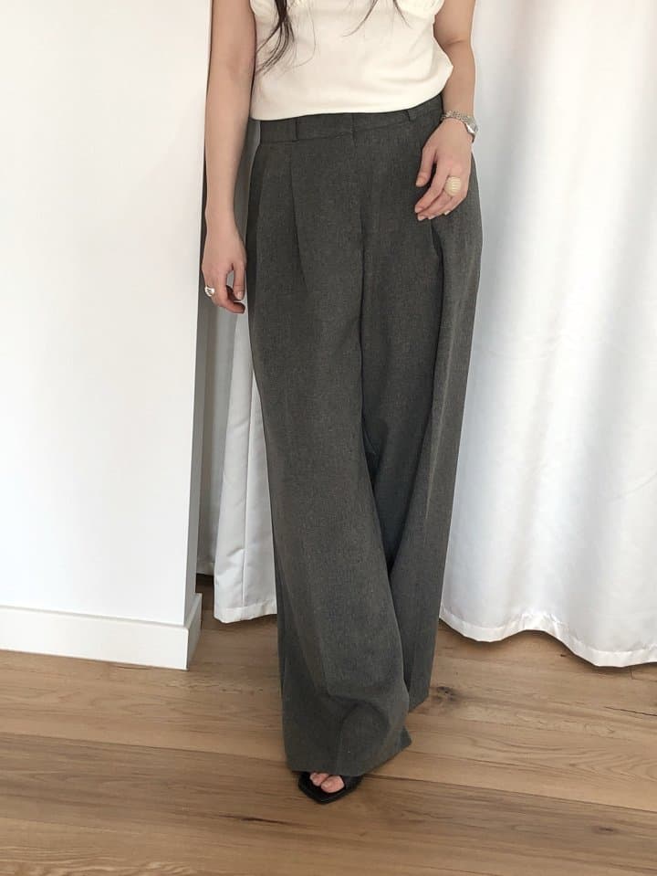 [LE BUTTER] Leonard Wide Slacks 7
