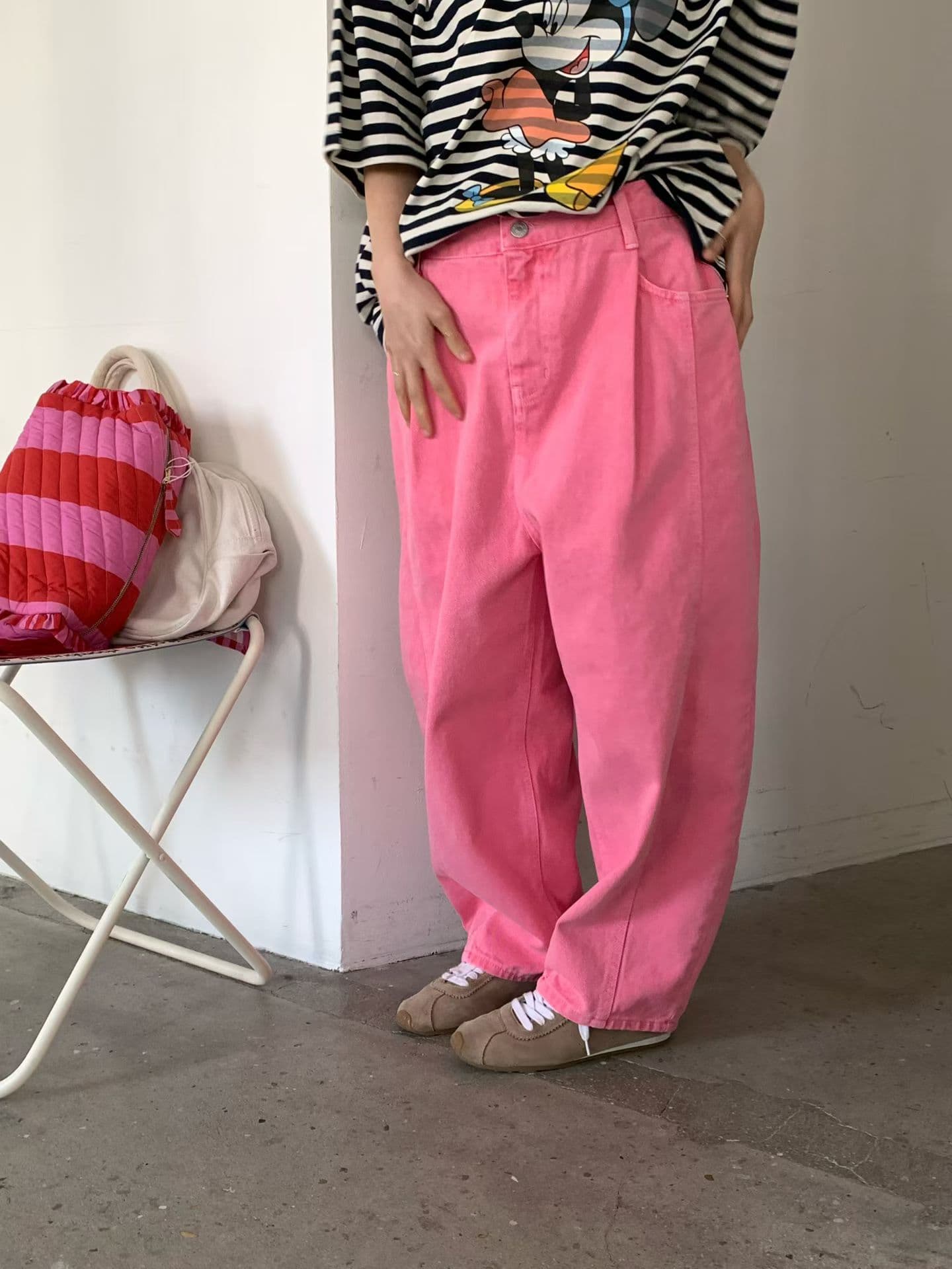 [VENTI] 26 Pigment Pants 4