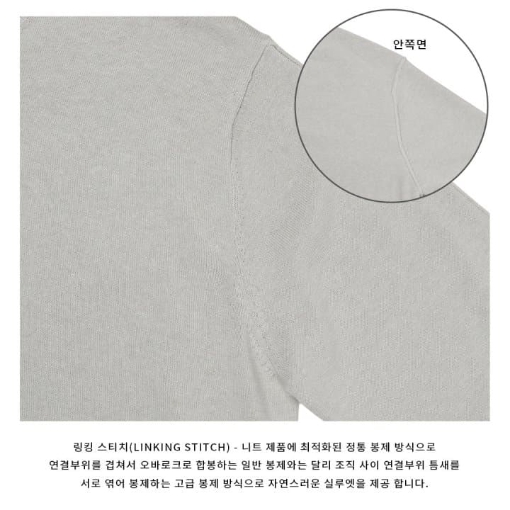 [LOGAN] LA V-Neck Knit 3
