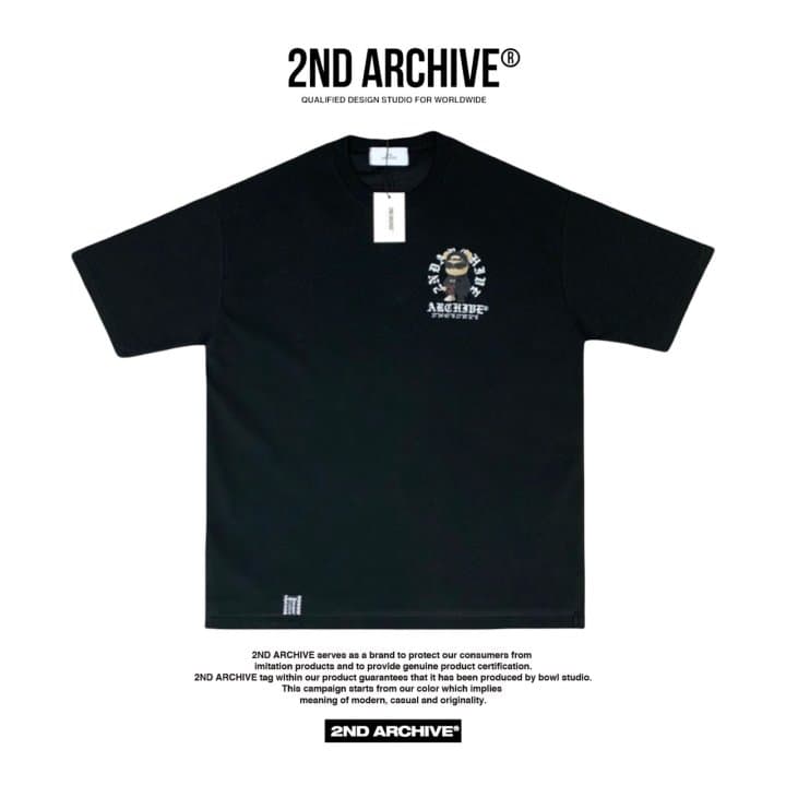 [2ND ARCHIVE] Western Baseball Cap Bear Short Sleeve T-Shirt 6
