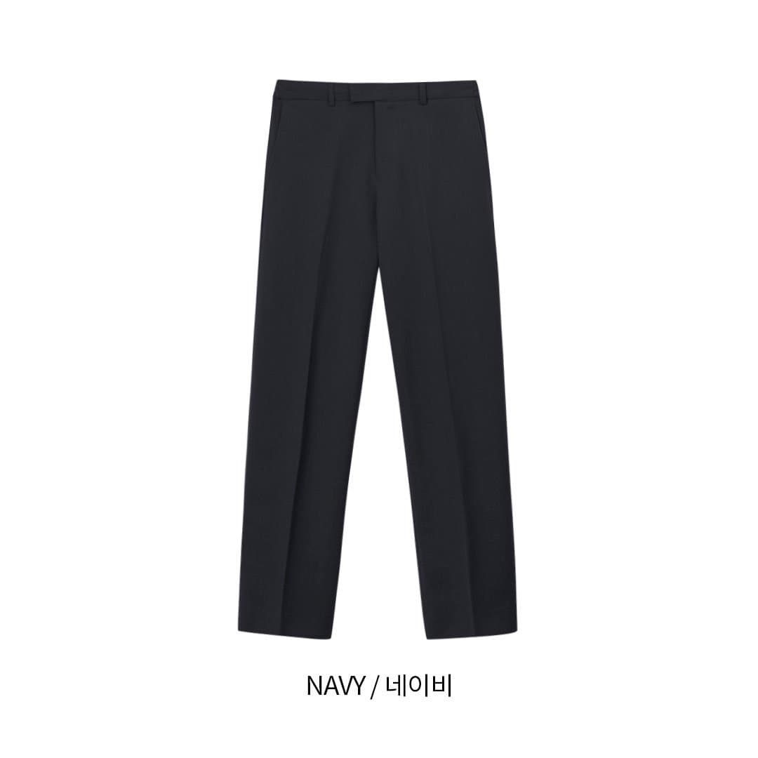 [LOGAN] Rosy Side Standard Fit Slacks 7