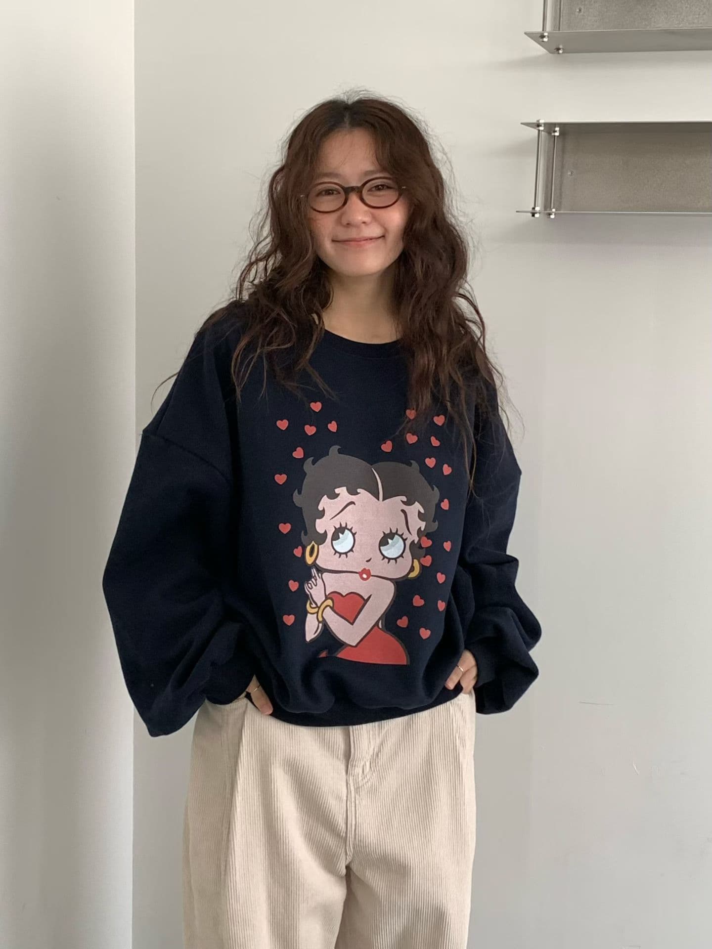 (Official Licensed King Features Syndicate) [VENTI] Betty Boop Sweatshirt 3