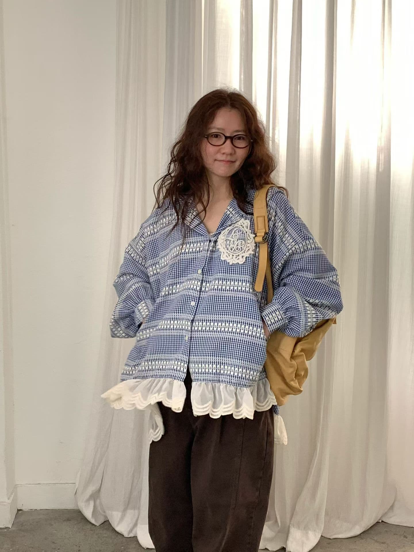 [VENTI] Anna Hooded Shirt 8