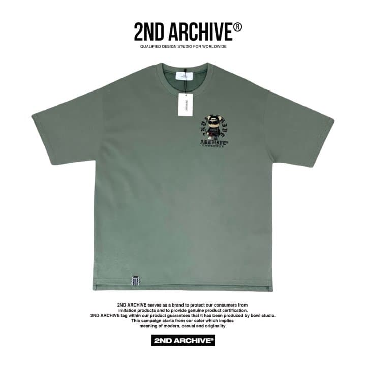 [2ND ARCHIVE] Western Baseball Cap Bear Short Sleeve T-Shirt 4