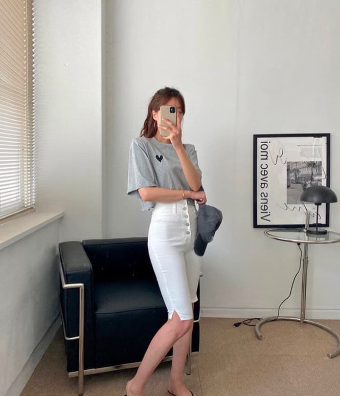 [MAGNOLIA] 040 Apple Half-Length Pants 2
