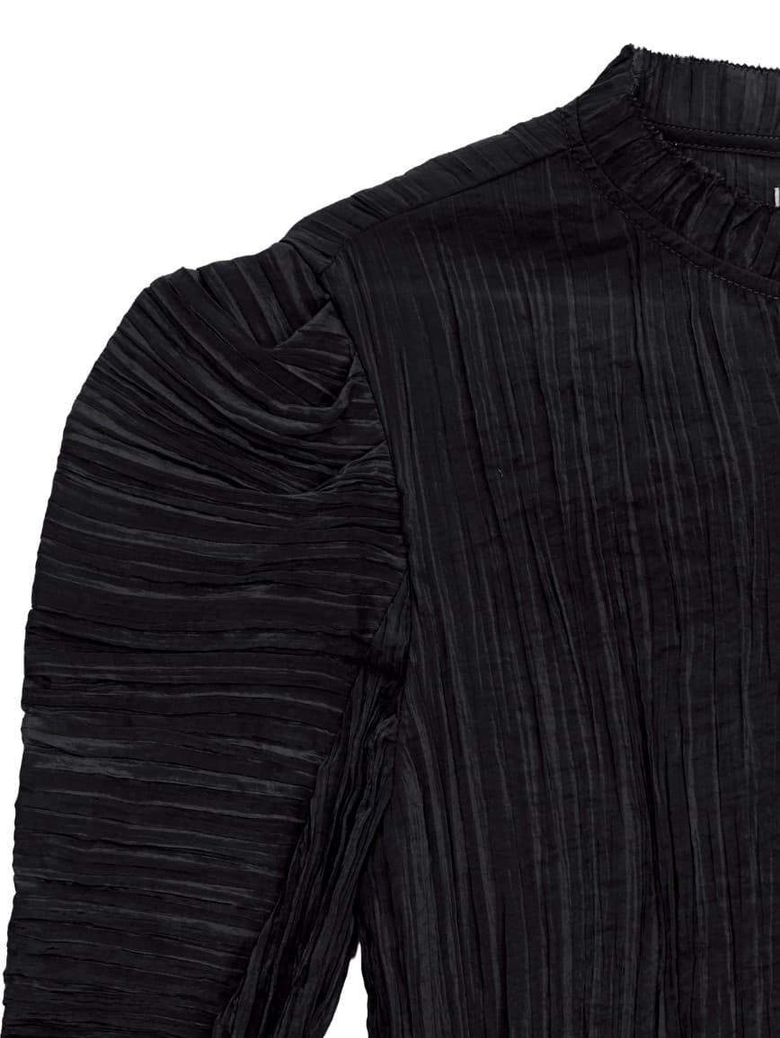 [TEXTURE] Ja Pleated Volume Blouse 2