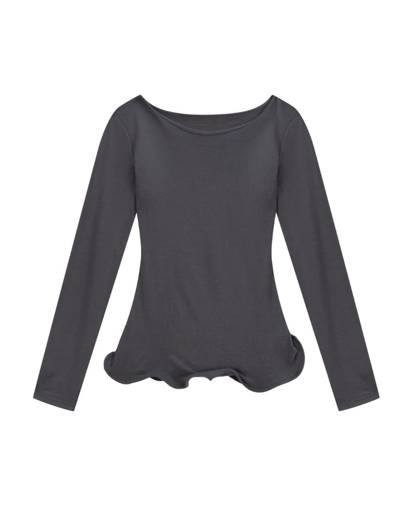 [TEXTURE] Bo Wired Shirred T-Shirt 3