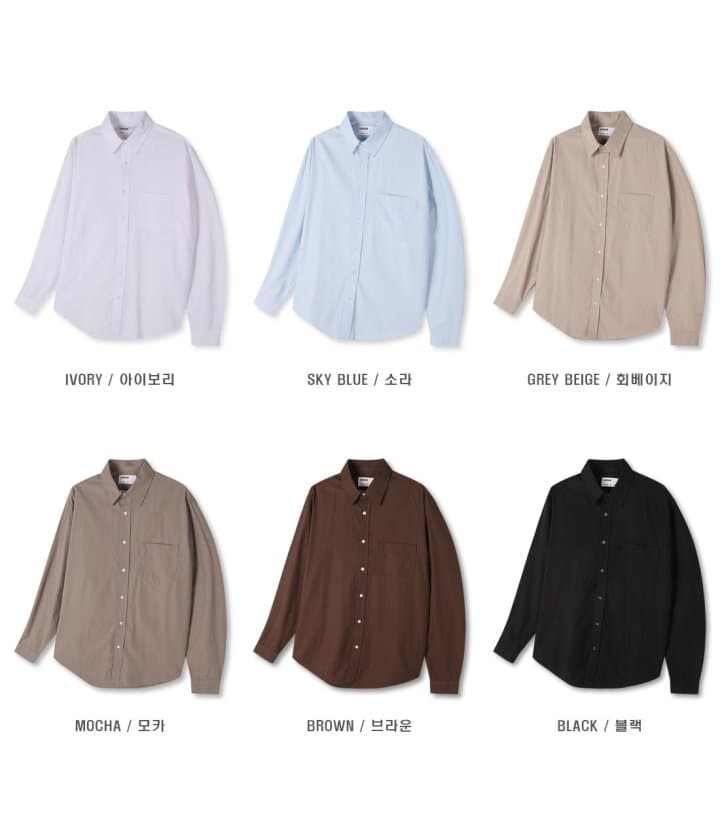 LOGAN] Signature Standard Fit Shirt 4