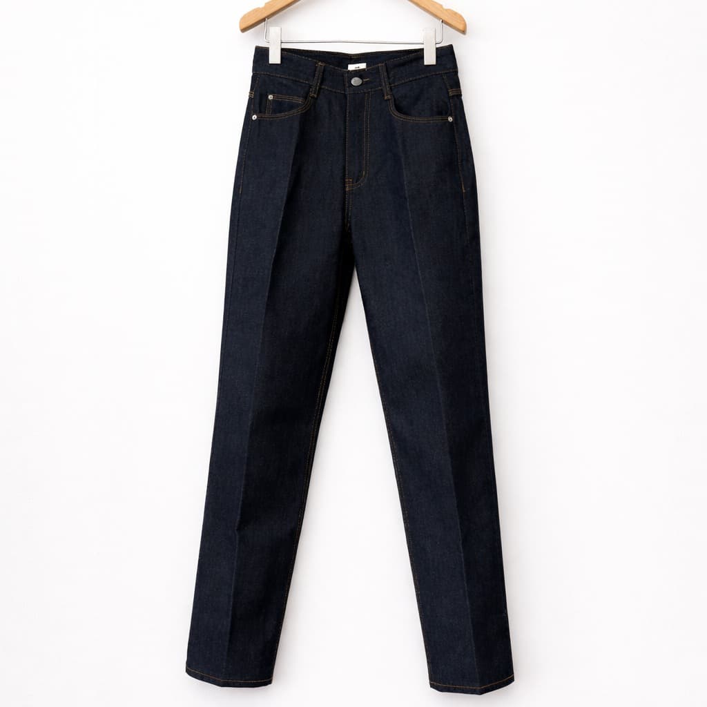 [FAV] V pocket denim pants 1