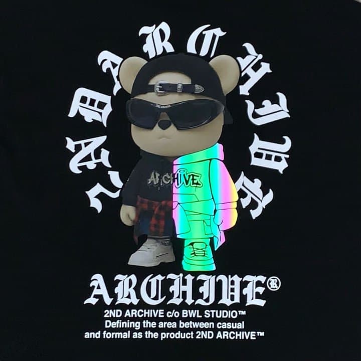 [2ND ARCHIVE] Western Baseball Cap Bear Short Sleeve T-Shirt 7