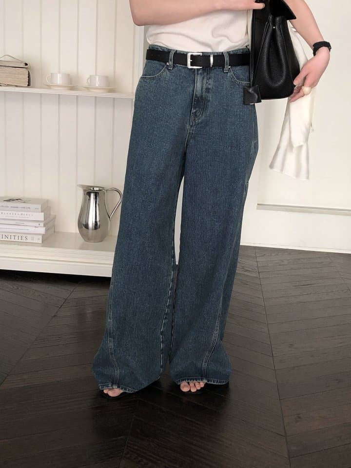 [LE BUTTER] Epor Deep Denim Pants 7