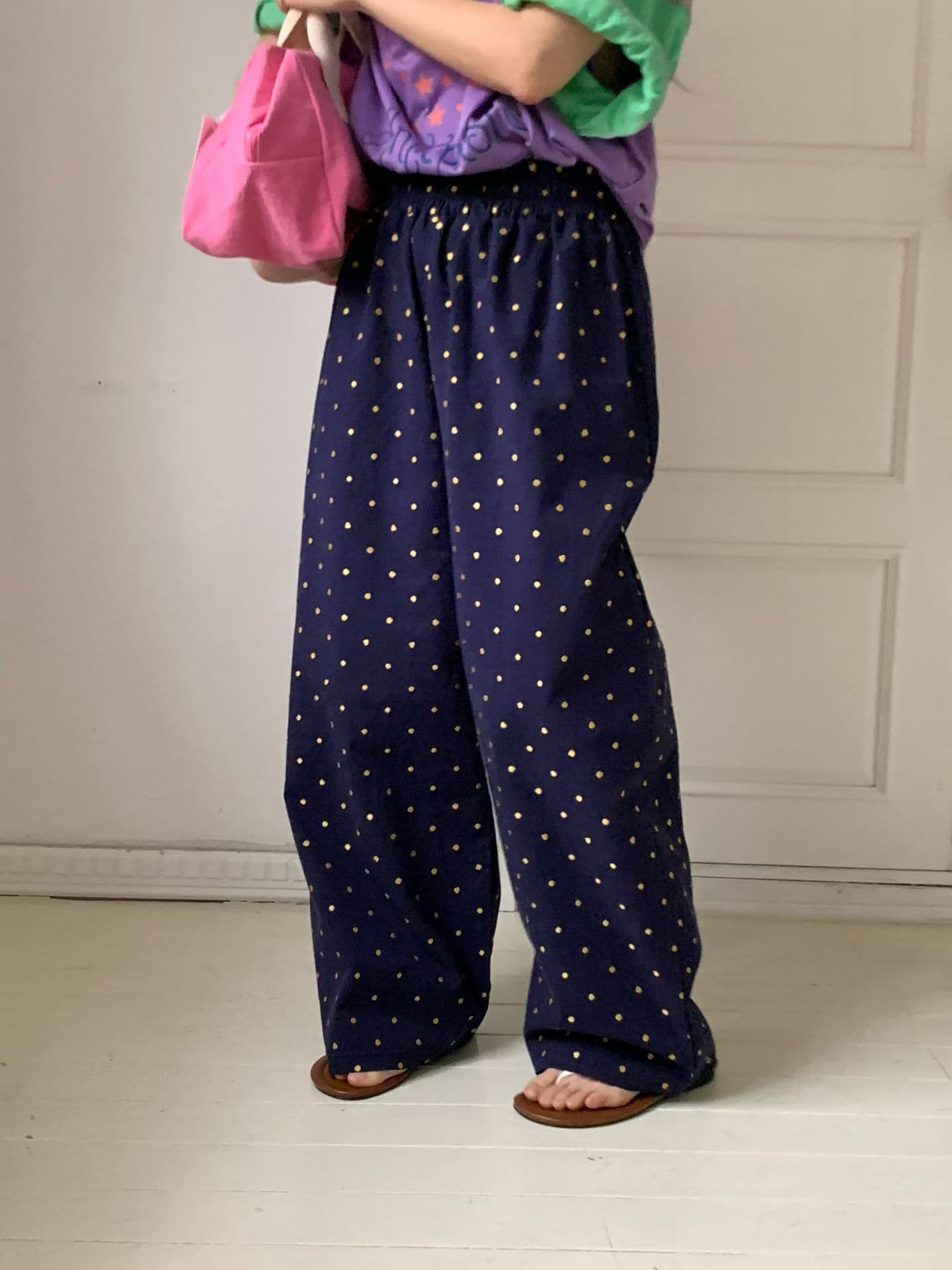 [VENTI] Roy Dot Pants 3