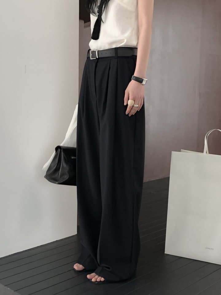 [LE BUTTER] Baro Wool Slacks 8