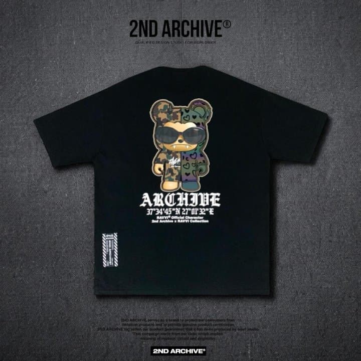 [2ND ARCHIVE] Camo Rabi Reflective Short Sleeve T-Shirt 8