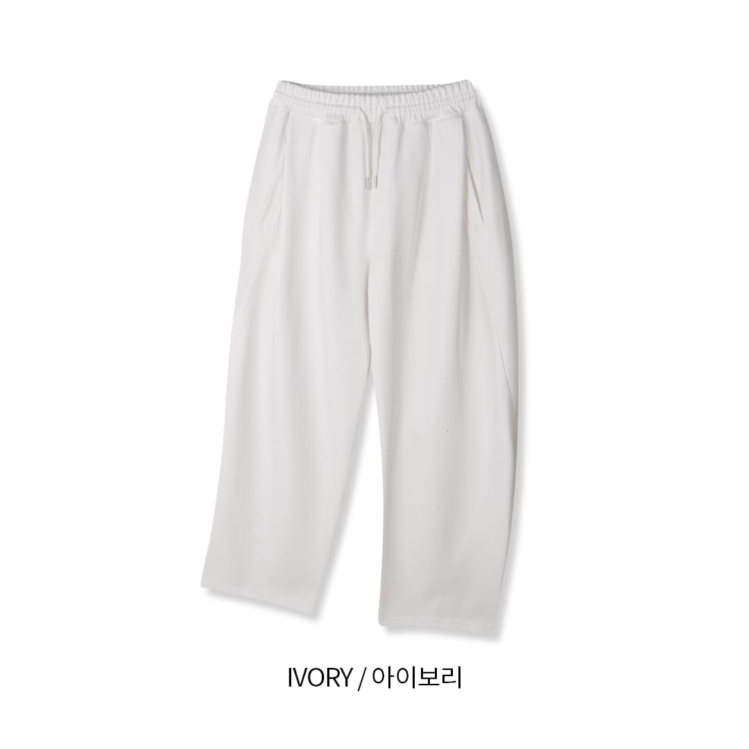 [LOGAN] Newark Curved Wide Pants 3