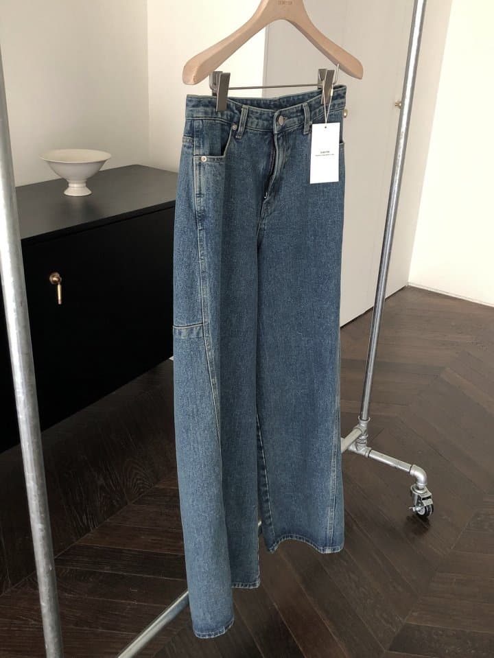 [LE BUTTER] Epor Deep Denim Pants 8