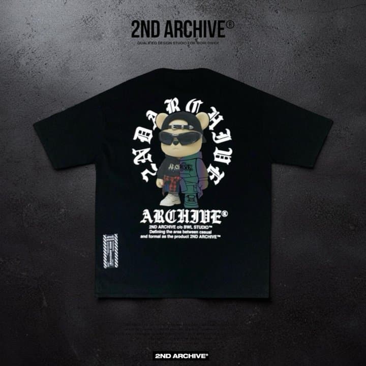 [2ND ARCHIVE] Western Baseball Cap Bear Short Sleeve T-Shirt 10