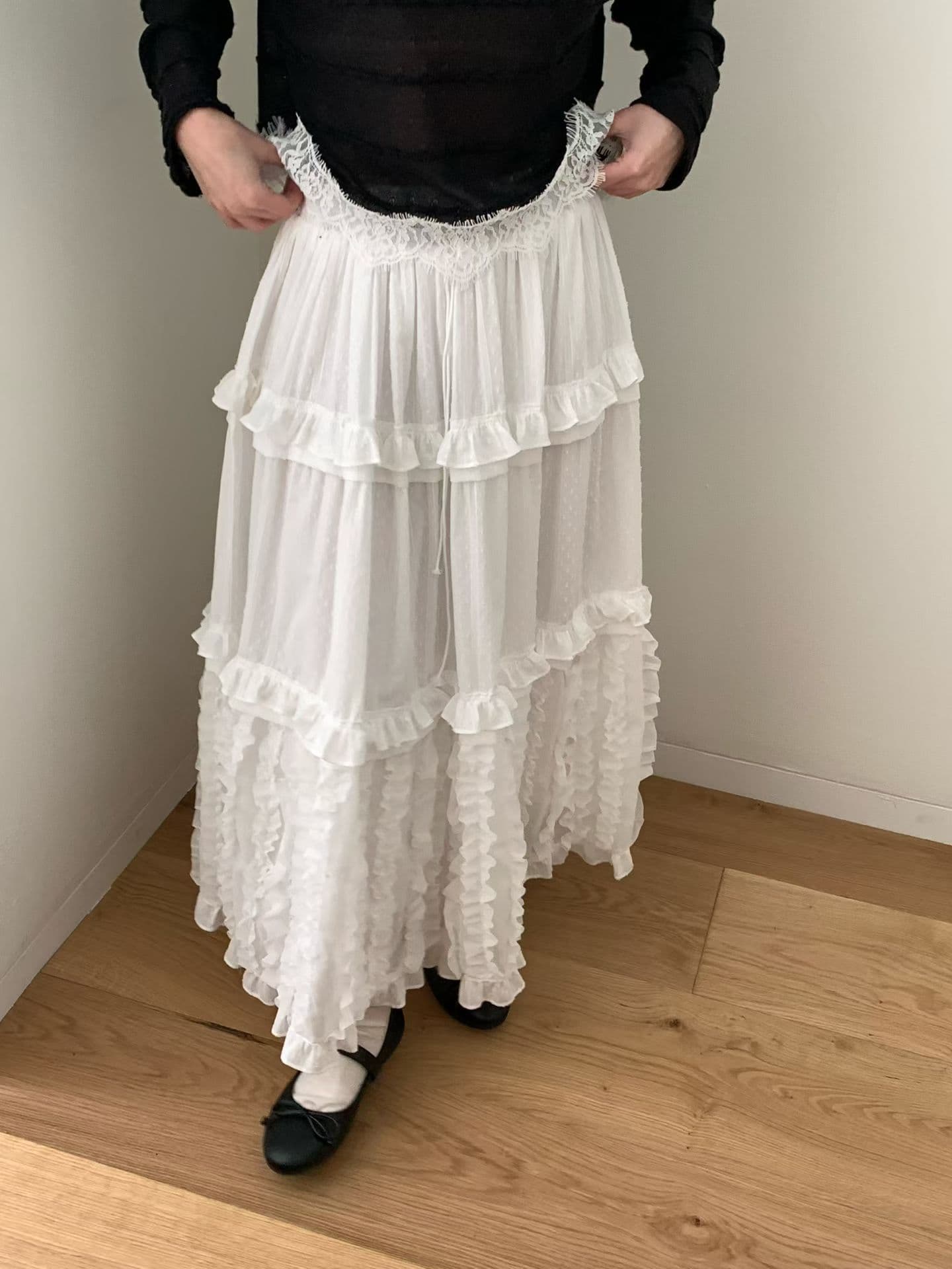 [VENTI] Julie Tiered Skirt 5
