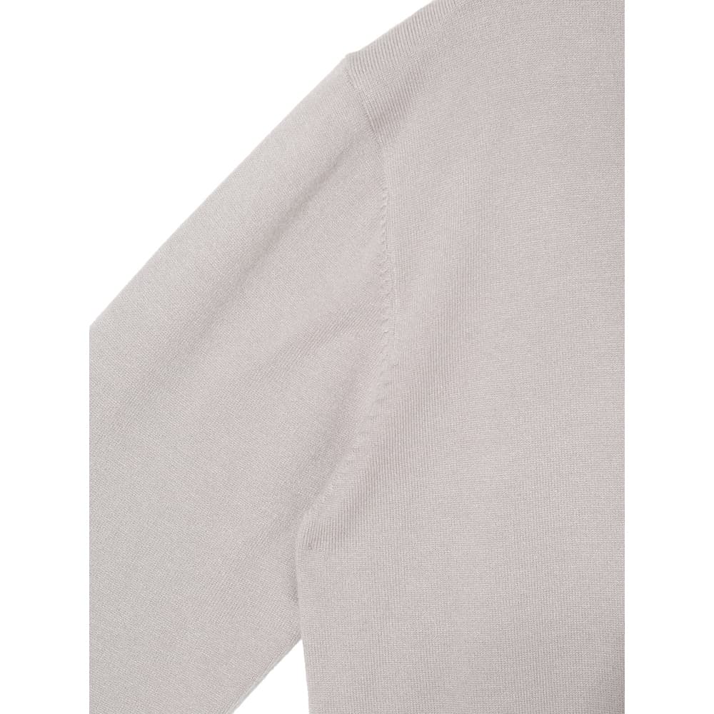 [OCEAN] Shimmer Cashmere-like Mock Neck Knit 5