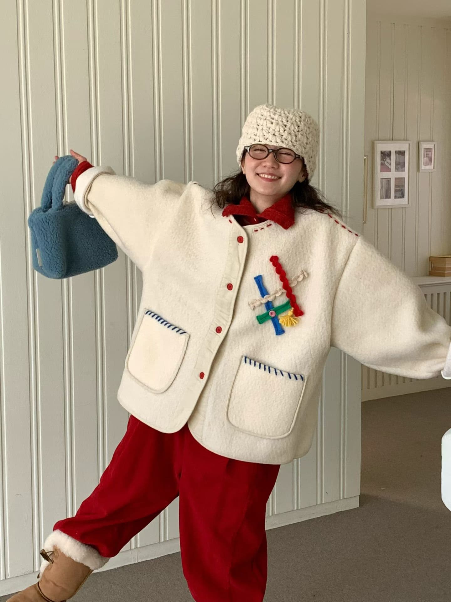 [VENTI] Multicolor Jacket 2