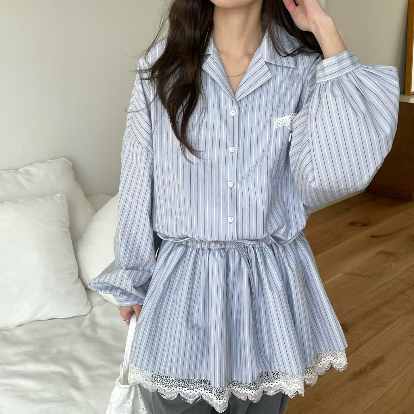 [VENTI] Sweet Shirt Dress 1