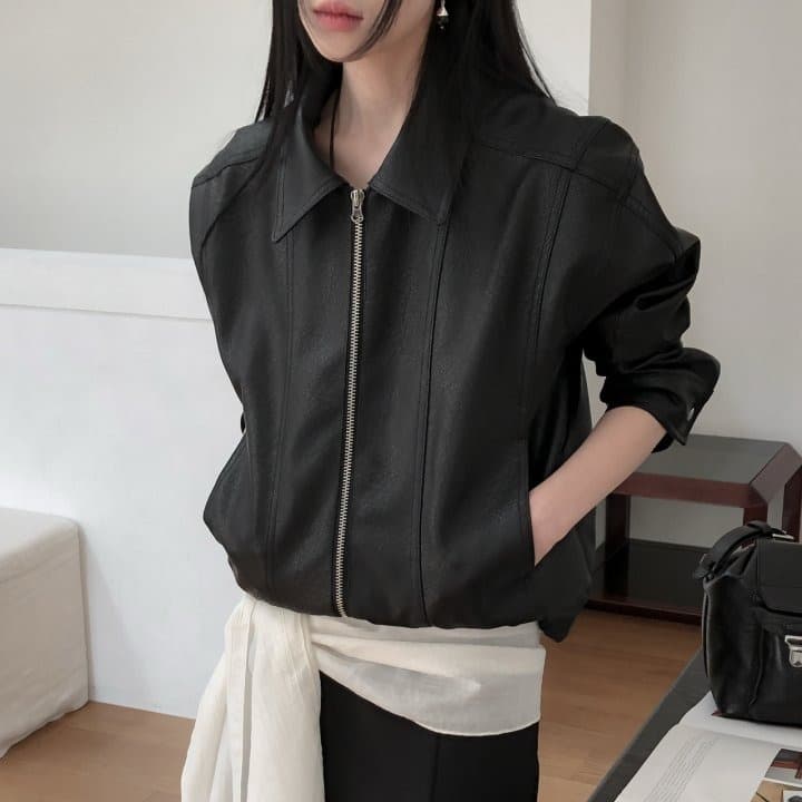 [LE BUTTER] Marche Leather Jacket 1
