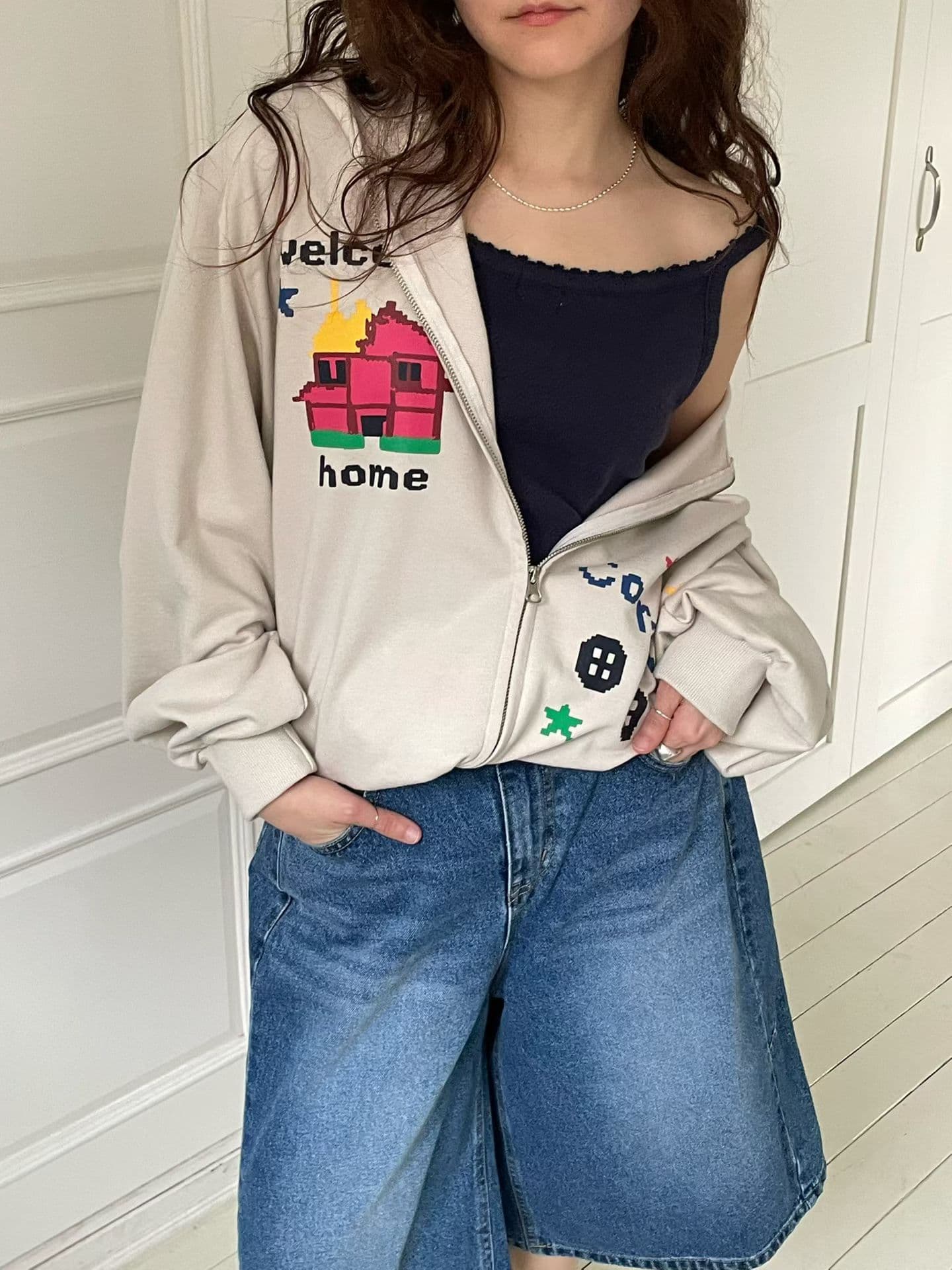 [VENTI] Welcome Zip Up Hoodie 2