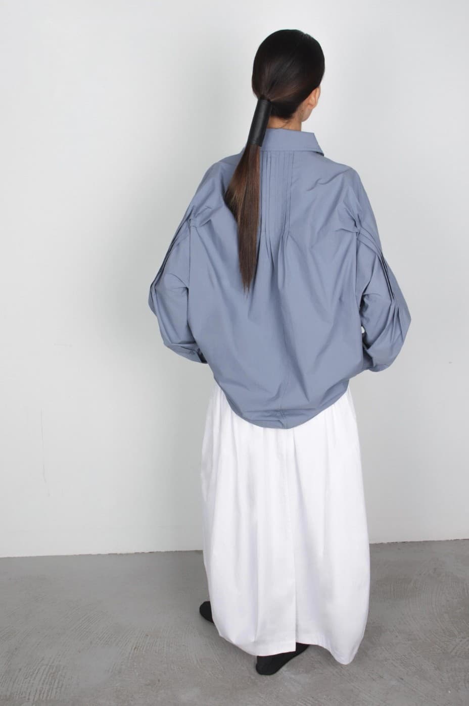 [TEXTURE] Tuk Minimal Pintuck Shirt 5