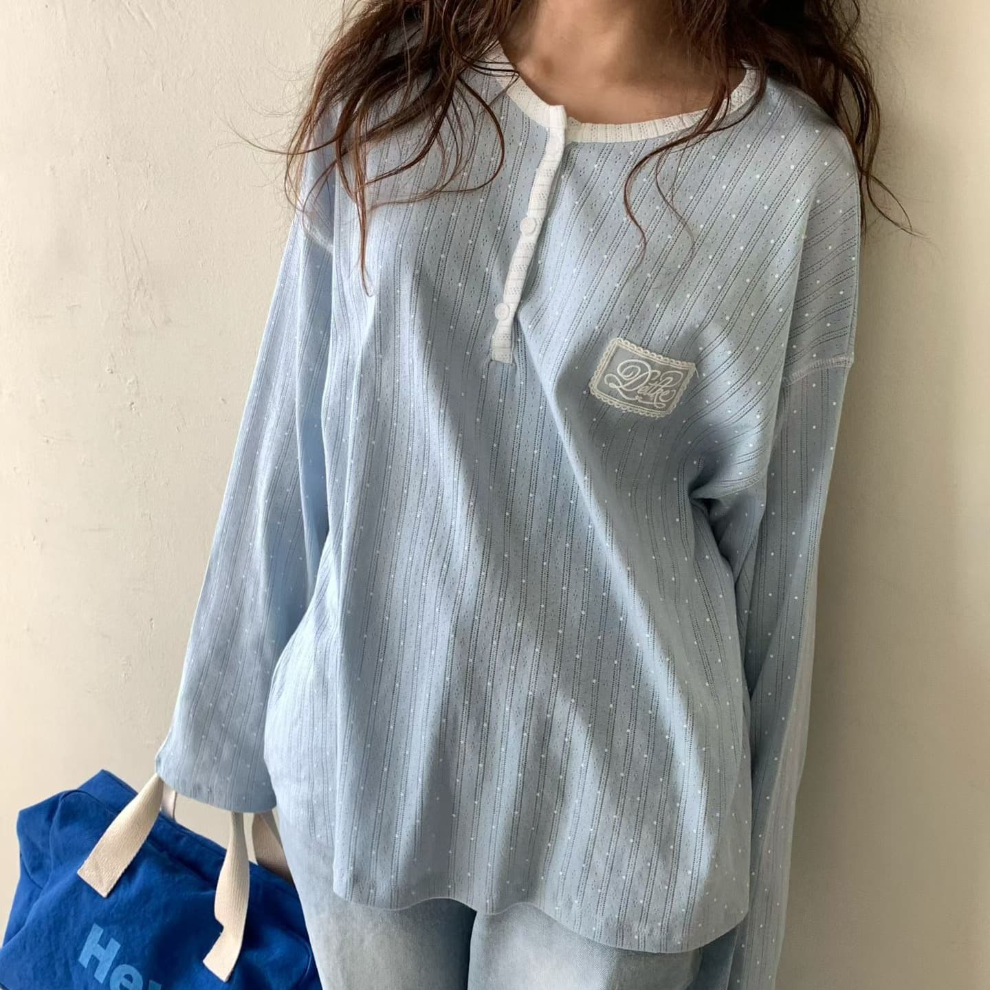 [VENTI] Think Dot Long Sleeve T-Shirt 1