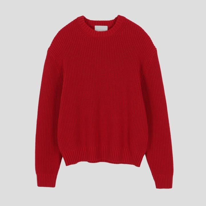[GENTLE COVER] Chrome Hacci Knit 1