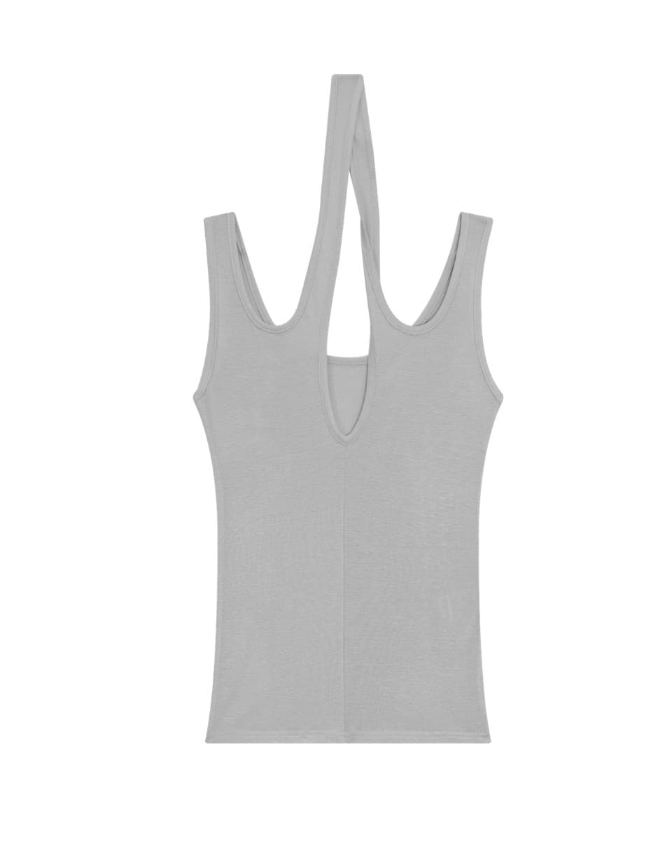 [TEXTURE] Lek Slim-Fit Halter Sleeveless Top 6
