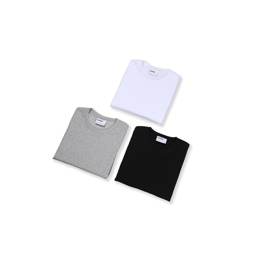 [LOGAN] Cropped Ribbed Oversized Long Sleeve T-Shirt 9