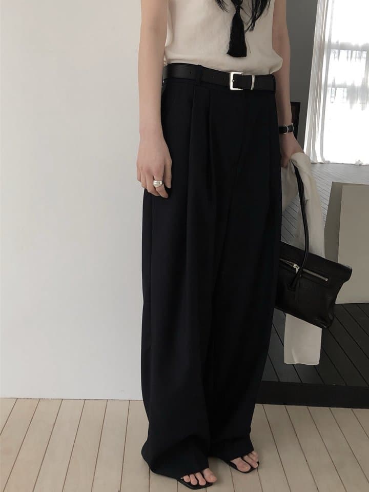 [LE BUTTER] Baro Wool Slacks 9