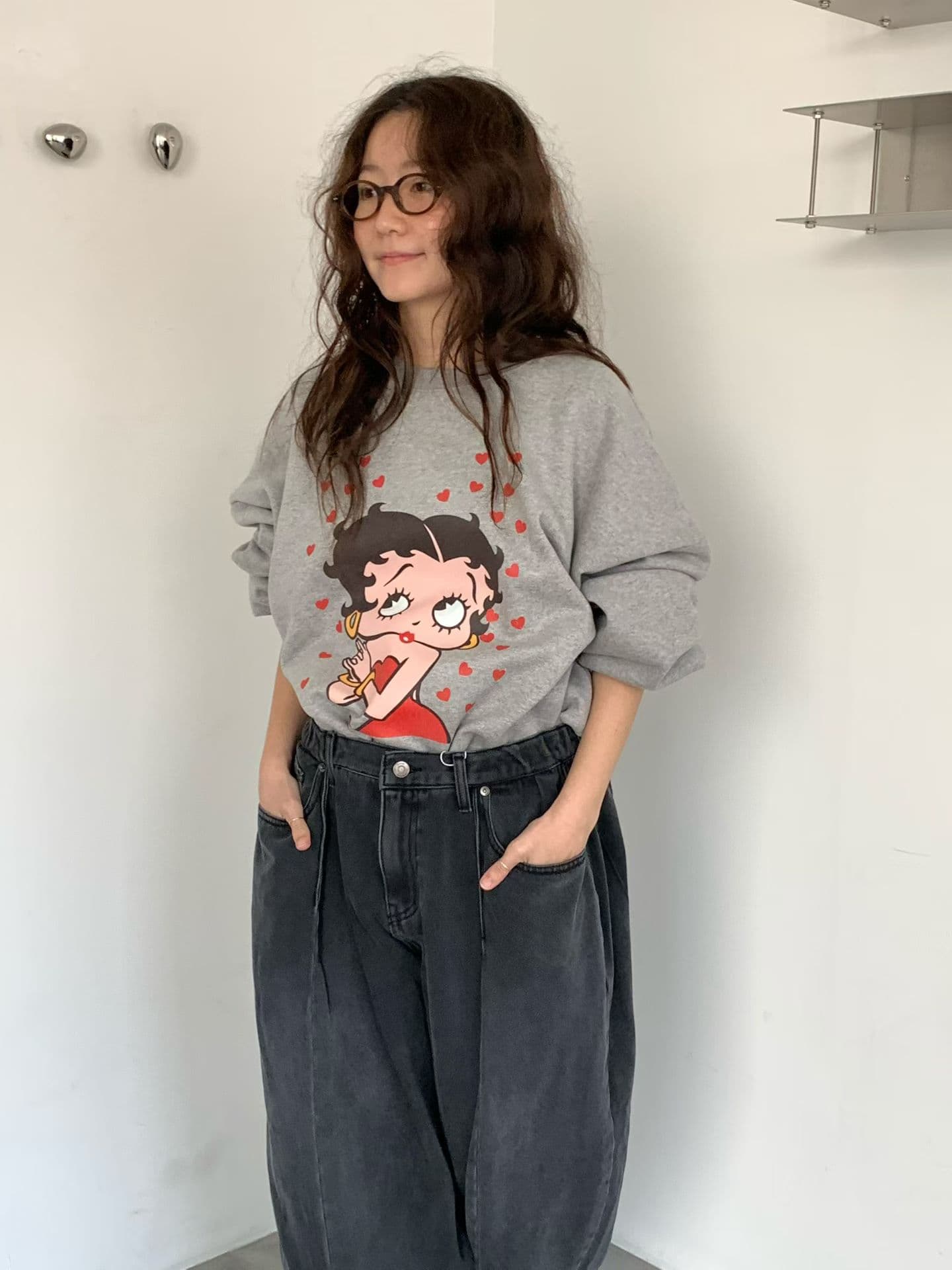 (Official Licensed King Features Syndicate) [VENTI] Betty Boop Sweatshirt 2