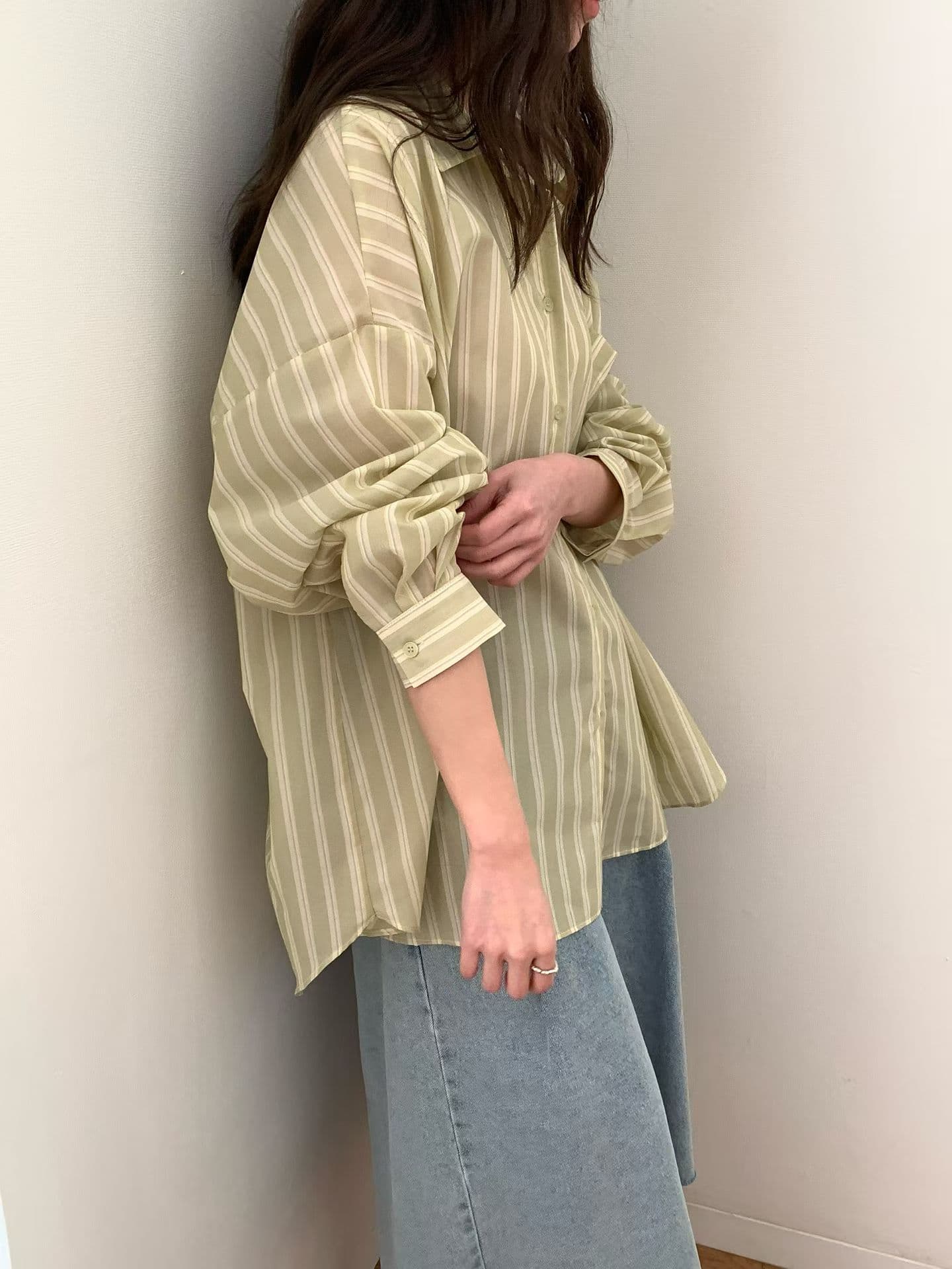 [VENTI] Pauline Striped Shirt 7