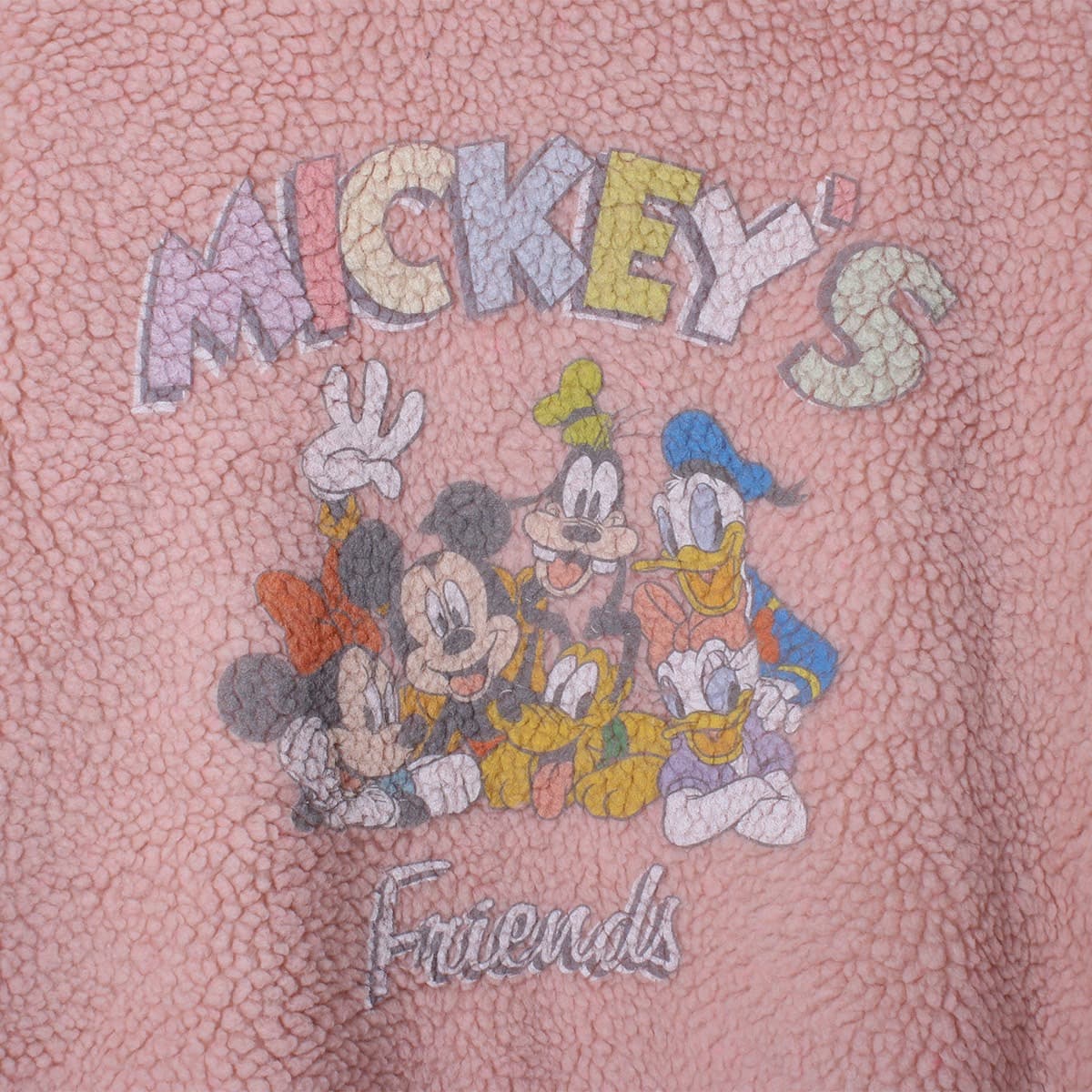 (Official Licensed Disney) [NEON FISH] Disney Fleece Hood Jumper 5