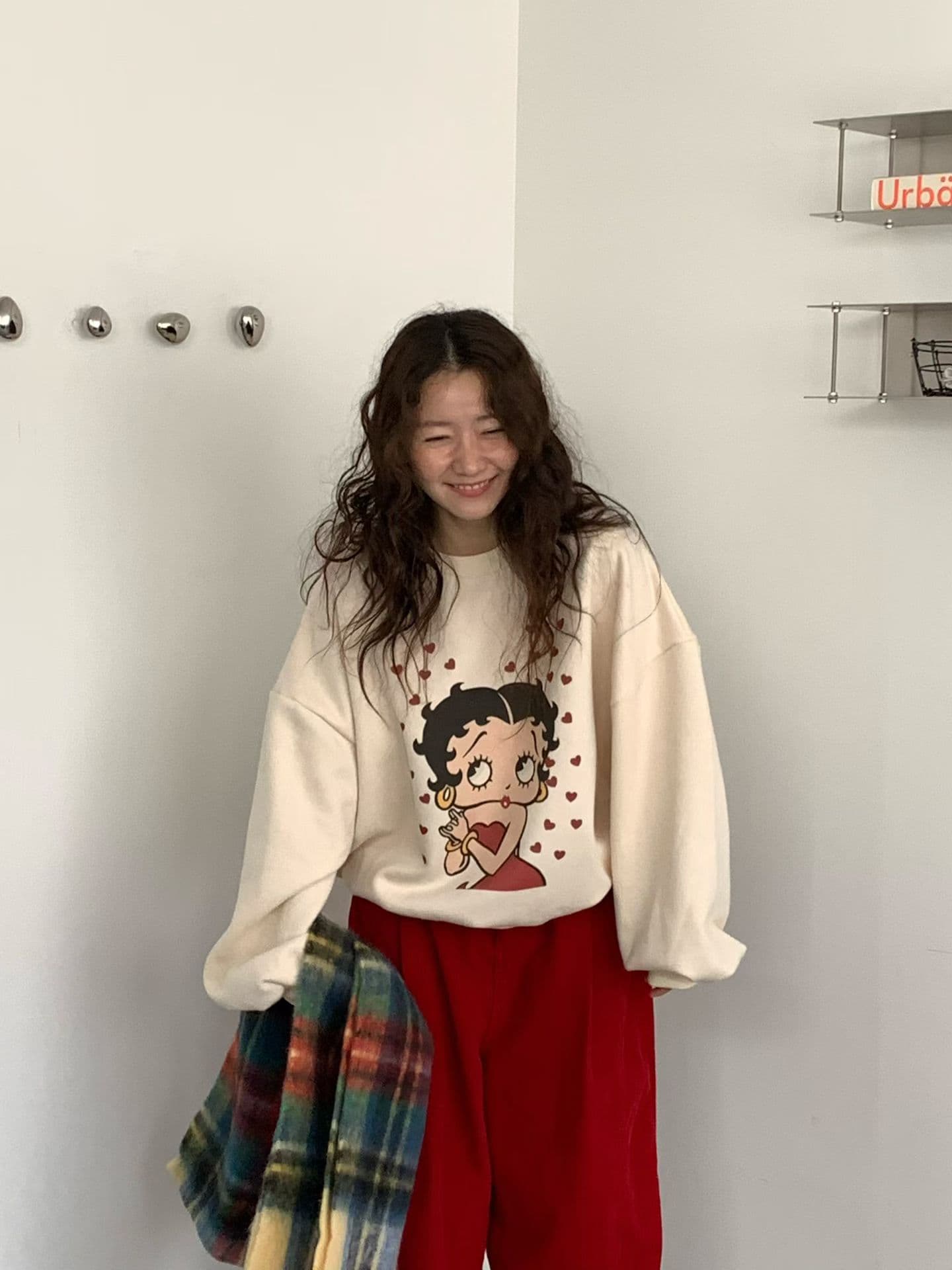 (Official Licensed King Features Syndicate) [VENTI] Betty Boop Sweatshirt 6