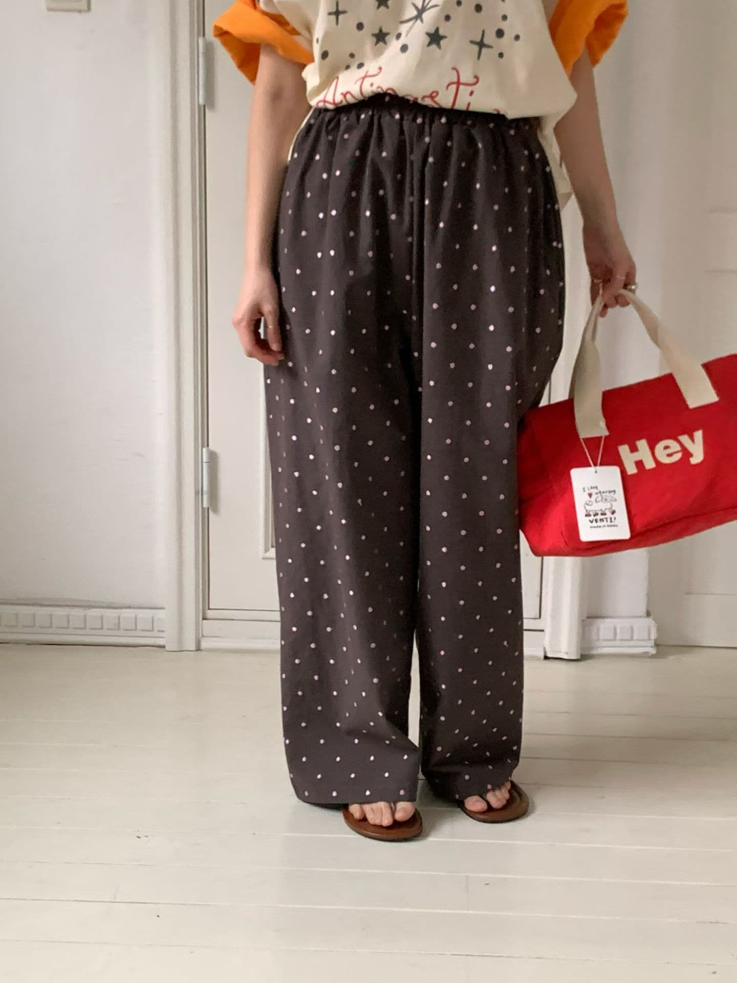 [VENTI] Roy Dot Pants 6