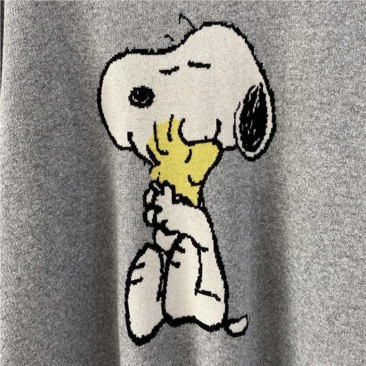 (Official Licensed Peanuts Snoopy) [NEON FISH] Snoopy Angora Cardigan 7