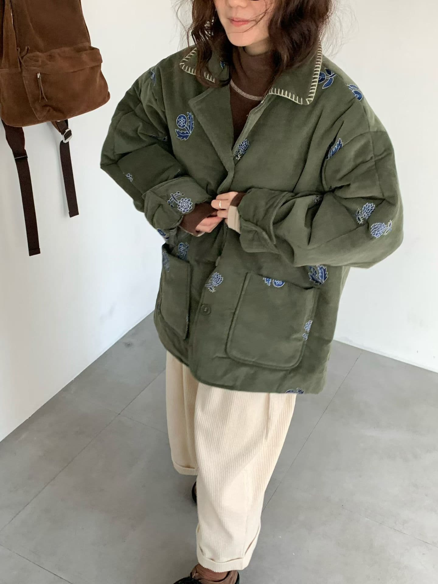 [VENTI] Phoebe Corduroy Jacket 5