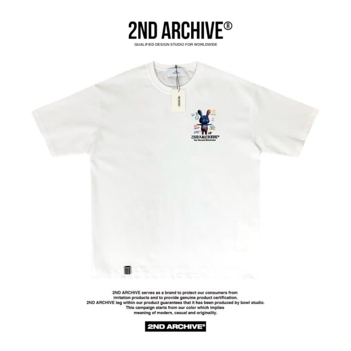 [2ND ARCHIVE] Graffiti Rabbit Short Sleeve T-Shirt 5