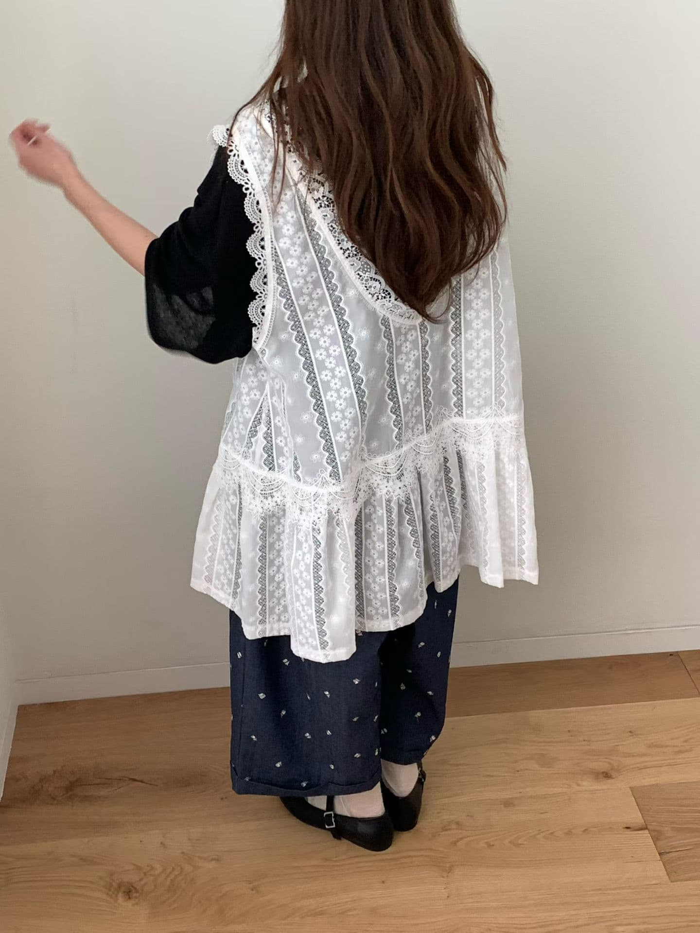 [VENTI] Week Floral Lace Dress 4