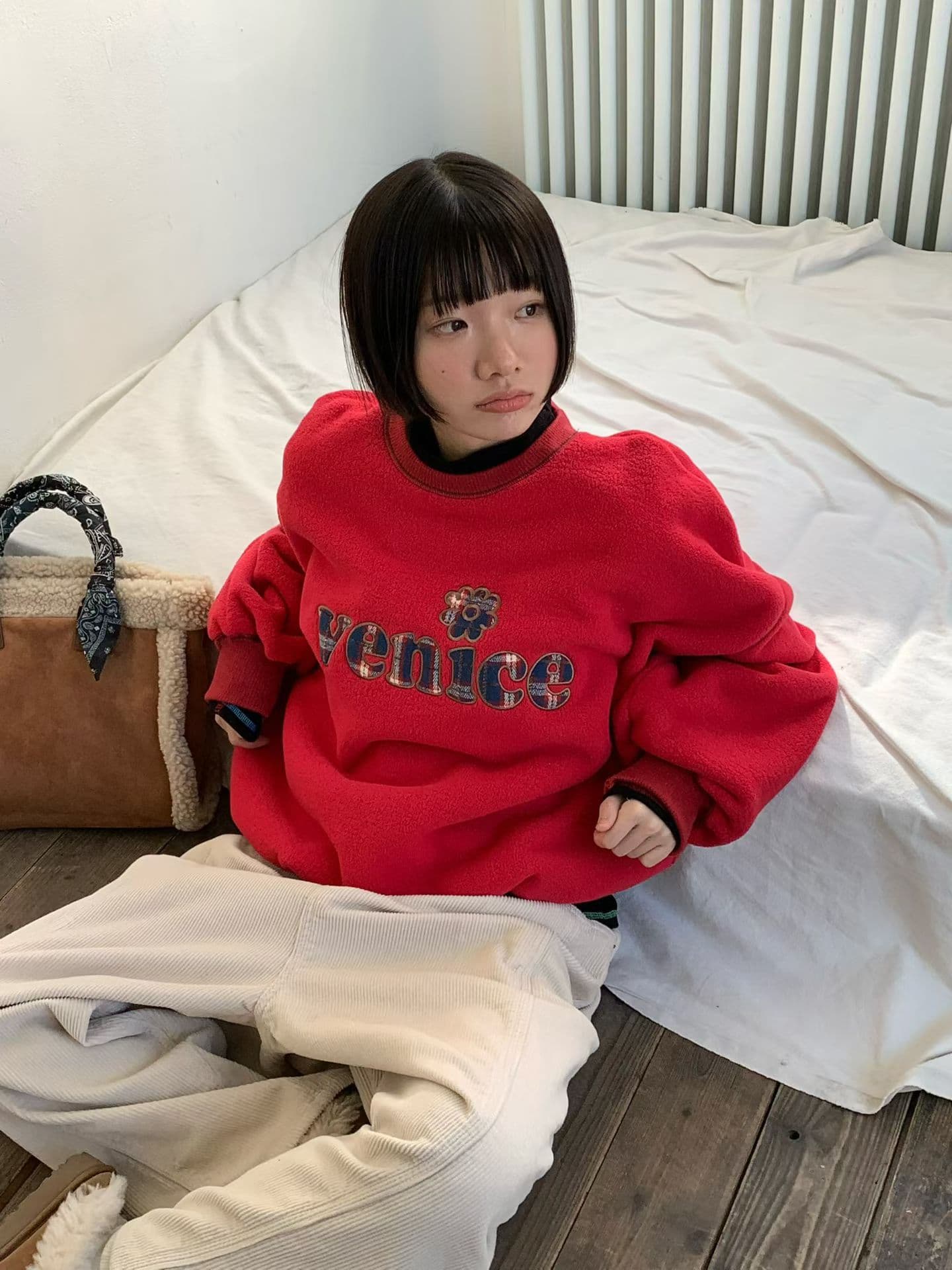 [VENTI] Venice Fleece Sweatshirt 5