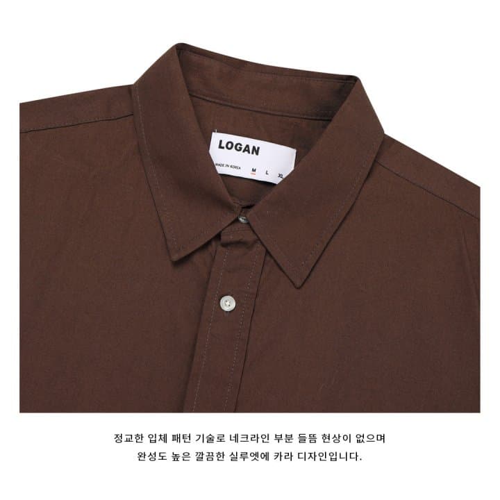 LOGAN] Signature Standard Fit Shirt 3